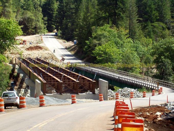 鋼鉄構造橋girder/ASTM A572材料、AWS D1.5の溶接/鋼鉄構造箱形梁橋