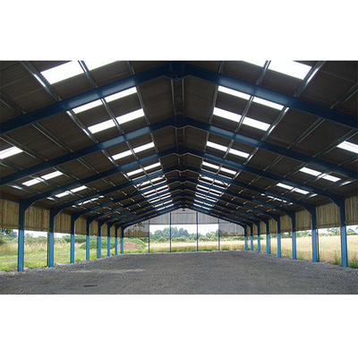 Bolt Connection Prefabricated Steel Structures with Galvanized Finish Strength / Easy Installation