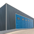 プレハブの建物100000 SQMの軽い鋼鉄倉庫の格納庫Q235 Q345