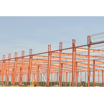 Bolt Connection Prefabricated Steel Structures with Galvanized Finish Strength / Easy Installation